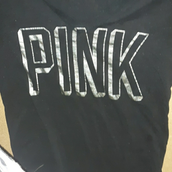 Tops - Black Sz Lg "Pink" tshirt